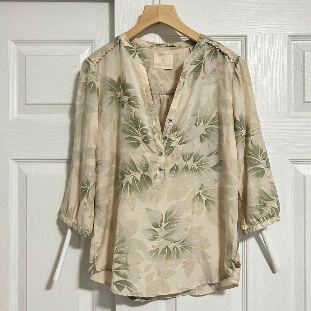 White Green Maison Scotch Printed Blouse